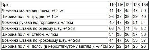 Костюм для дівчинки Носи своє 134 Моко (p-16104-185149) | Зображення 3