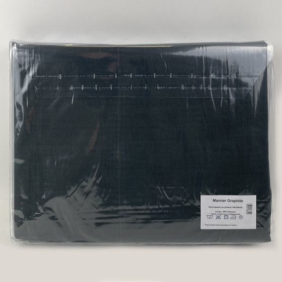 Простирадло на гумці SoundSleep Manner Graphite бязь 90х200 см (93949460) | Зображення 4