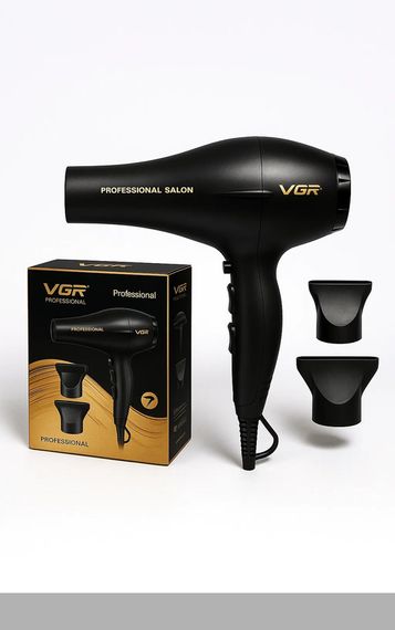 Професійний фен VGR з потужністю 2200 Вт V-406 BLACK (47872- V-406_1703) | Зображення 2