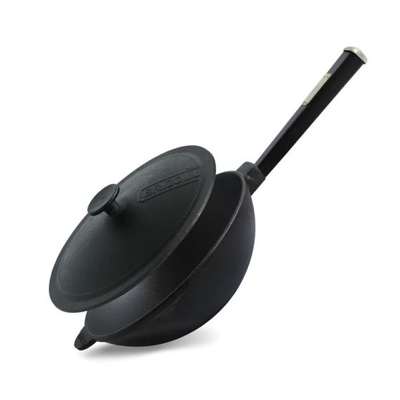 Сковорода Вок Brizoll Optimа Black W26HP1-1 26х8 см черная