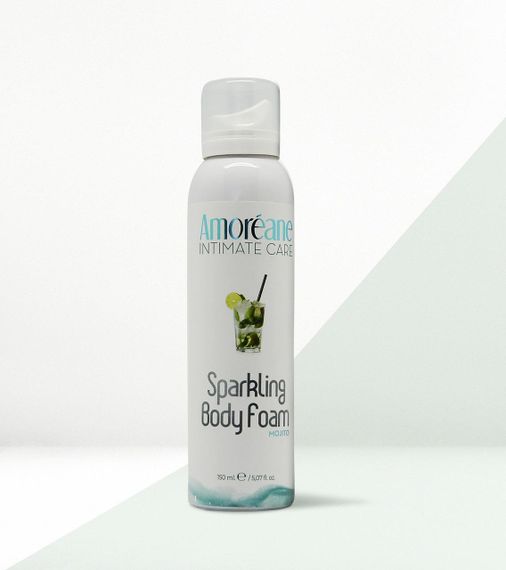 Масажна піна Amoreane Sparkling Body Foam Mojito (150 мл) Sex Aura