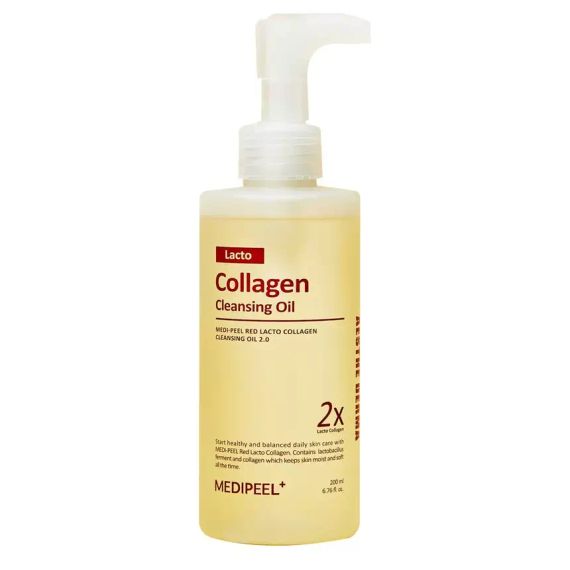 Гідрофільна олія для обличчя з лактобактеріями Medi-Peel Red Lacto Collagen Cleansing Oil 2.0 200 ml