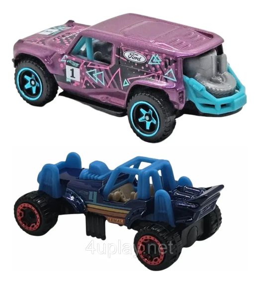 Hot Wheels Baja Blazers Подарунковий набір з 5-ти позашляховиків Хот Вілс | Зображення 3