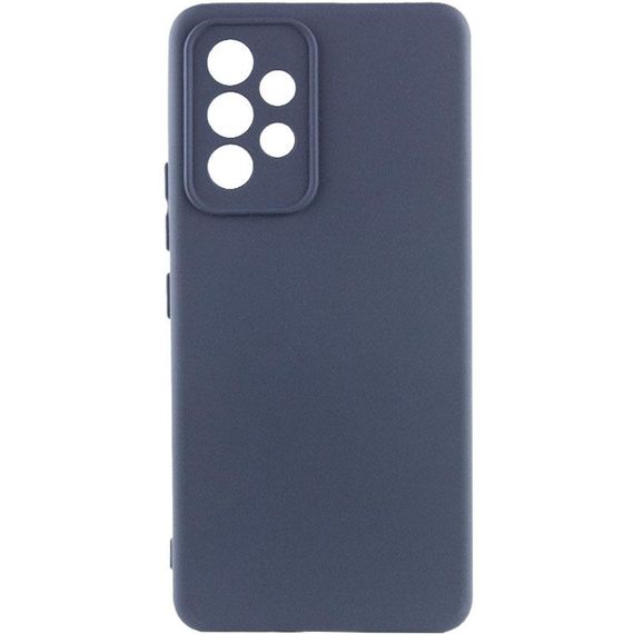 Чехол Silicone Cover Ummi Lakshmi Full Camera (AA) для Samsung Galaxy A13 4G Синий / Midnight Blue