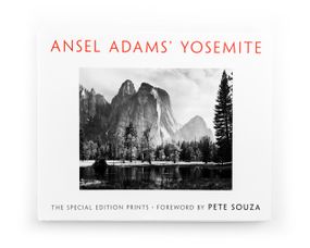 Книга для фотографів роботи Анселя Адамса Йосеміті Ansel Adams "Yosemite" пейзажна фотографія книги
