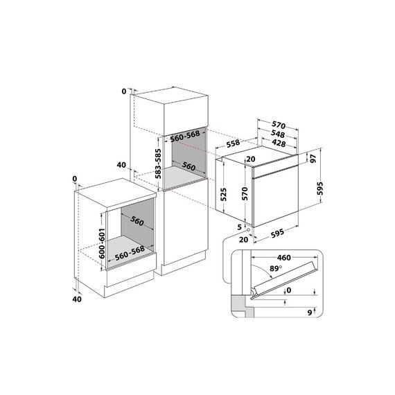 Духова шафа Indesit IFW6530BL | Зображення 4
