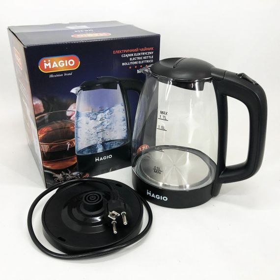 Стильный чайник с подсветкой Magio, Стильный электрический чайник электрический домашний CA-71 | Зображення 6