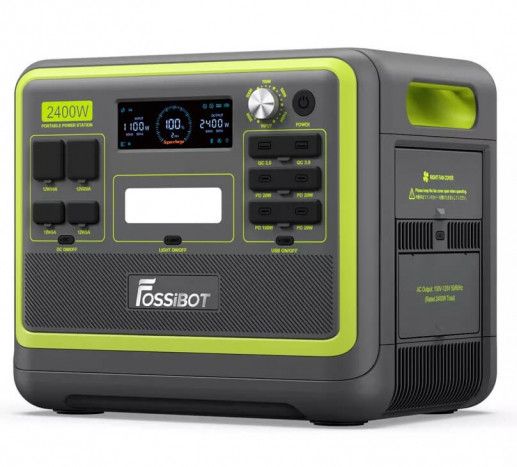 Портативна зарядна станція FOSSiBOT F2400 2048Wh/2400W | Зображення 1