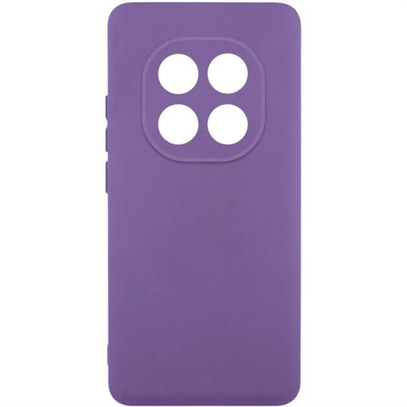 Чохол TPU GETMAN Liquid Silk Full Camera для Xiaomi Redmi Note 14 Pro+ 5G Фіолетовий / Amethyst