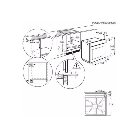 Духова шафа Electrolux EOC6P77H | Зображення 6