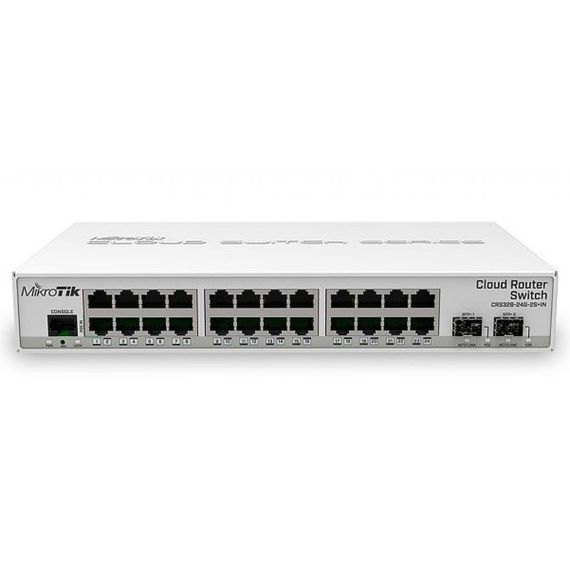 Комутатор мережевий Mikrotik CRS326-24G-2S+IN | Зображення 2
