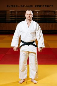 Біле кімоно для хлопців/чоловіків, дзюдо, TM BUDOGI серія ADVANCED, зріст 140 см, щільність 500 гр/м.кв.