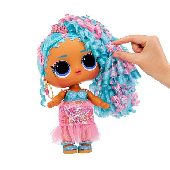 Королева Сплеск Big Baby Hair Hair Hair ігровий набір мегаляльки ЛОЛ | Зображення 5