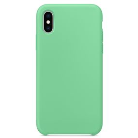 Чохол Silicone Case without Logo (AA) для Apple iPhone XS Max (6.5") Зелений / Spearmint