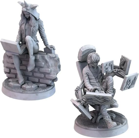 Настільна гра Тамашіі: Хроніка Сходження. Мініатюри для гри (Tamashii: Edgerunners) | Зображення 3