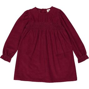 Дитяча вельветова сукня для дівчинки Green Cotton 110 см Вишнева (251112104)