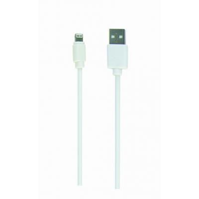 Дата кабель USB 2.0 AM to Lightning 3.0m Cablexpert (CC-USB2-AMLM-W-10) | Зображення 1