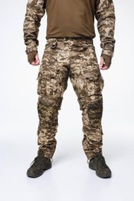 Тактично-польові штани з наколінниками KS-PRO Military, Піксель мм14