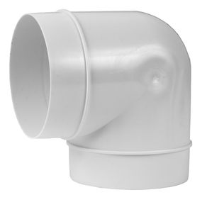 Коліно пластикове Ø100мм 90° AL100-90 Europlast