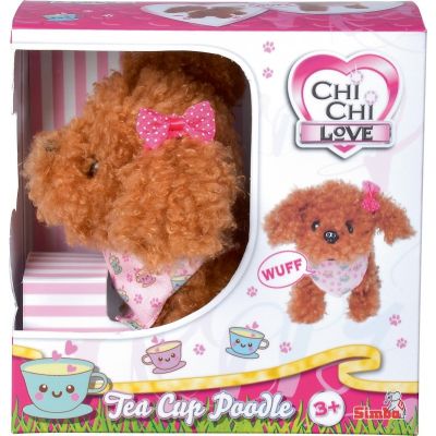 Мягкая игрушка Chi Chi Love Собачка Щенок пудель, ходит, лает, виляет хвостиком, 16 см (5890015) | Зображення 1