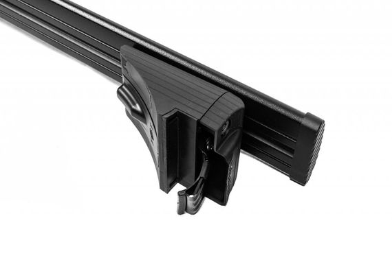 Перемычки на встроенные рейлинги под ключ Wizard V2 (2 шт) 125см, черные для Mitsubishi Eclipse Cross | Зображення 3
