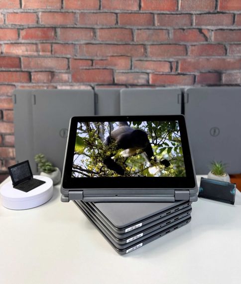 Ноутбук-трансформер Dell Latitude 3120 2-в-1 / 11,6" (1366x768) IPS Touch / Intel Pentium Silver N6000 (4 ядра по 1,1 - 3,3 ГГц) / 4 ГБ DDR4 / 120 ГБ SSD / Intel UHD Graphics / WebCam / Windows 11 б/в | Зображення 4