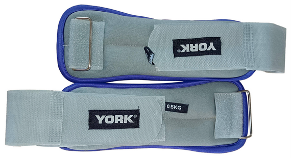 Обважнювачі York Fitness Soft для рук і ніг 2х0,5кг сірий | Зображення 1