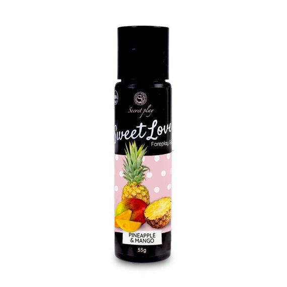 Оральний лубрикант MANGO & PINEAPPLE GEL - 60 ML Sex Aura | Зображення 2