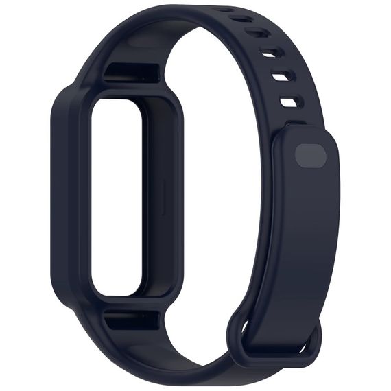 Силиконовый ремешок для Xiaomi Mi Smart Band 9 Active Midnight Blue | Зображення 1