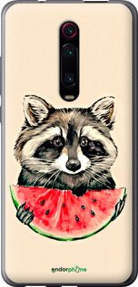 Чохол на Xiaomi Redmi K20 Єнотик з кавуном "4605t-1817-2448"