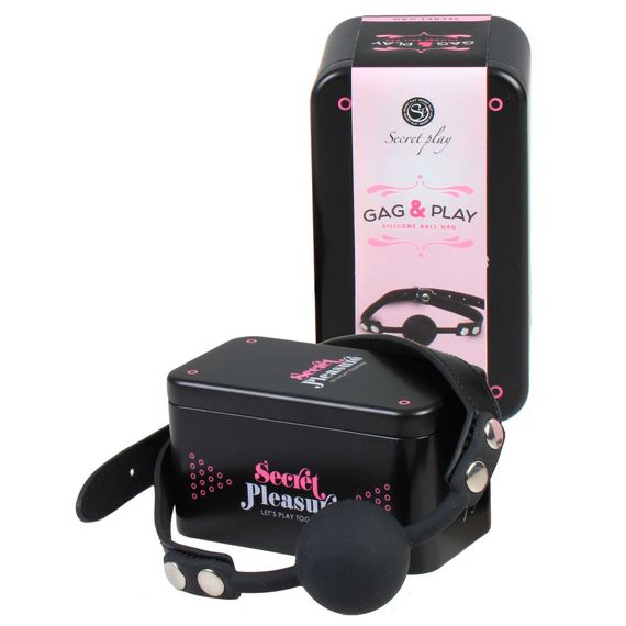 Кляп - Secret Play Secret Pleasure Gag & Play Silicone Ball Gag