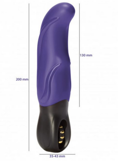Вібратор Amor для точки G Vibratissimo Blade фіолетовий (Застосунок НЕ Функціонує!) Sex Aura