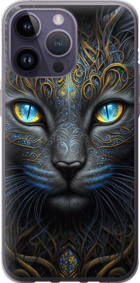 Чехол на iPhone 14 Pro Max Кошка "5548u-2667-17620"