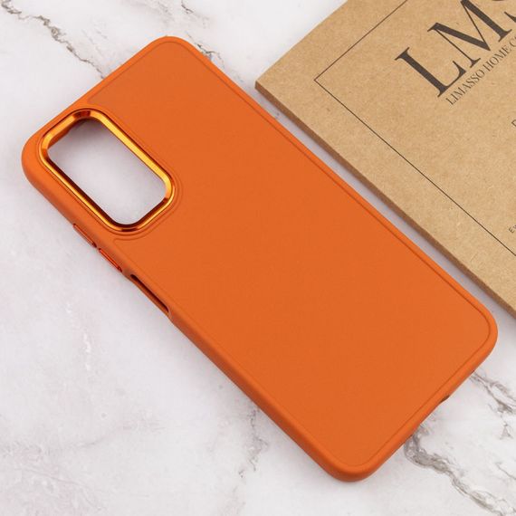 TPU чехол Bonbon Metal Style для Samsung Galaxy A34 5G Силикон, Оранжевый / Papaya | Зображення 3