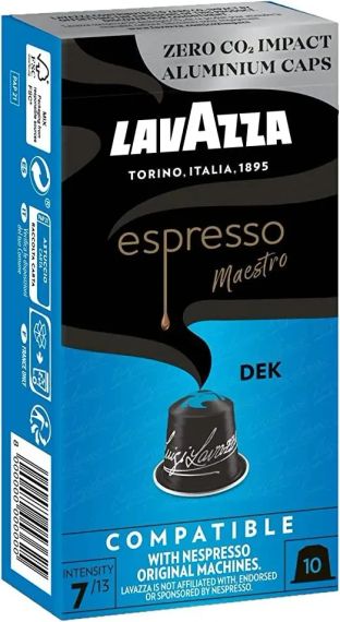 Nespresso капсули Lavazza Decaffeinato Maestro без кофеїну Італія Лавацца дек Неспрессо | Зображення 1