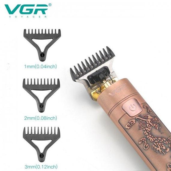 Професійна машинка для стриження волосся VGR V-076 5W стриження бороди та вусів | Зображення 6