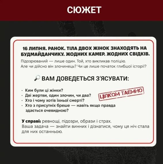 Настільна гра Нерозкриті справи #3 | Зображення 5
