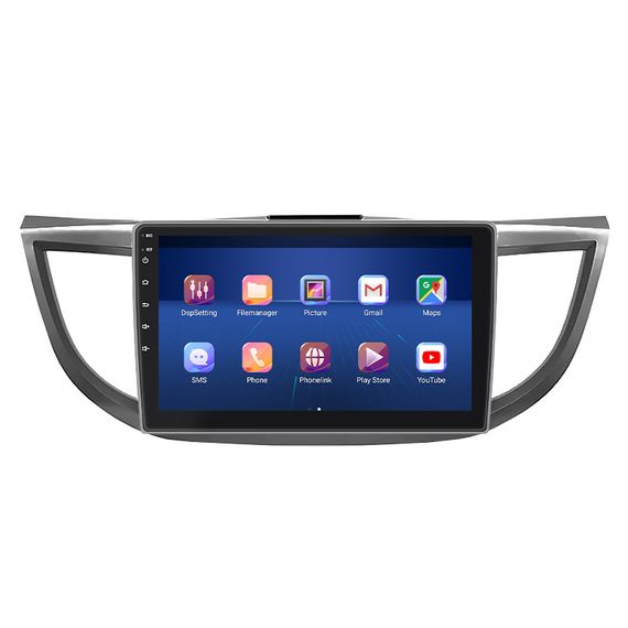 Штатная магнитола Lesko для Honda CR-V IV Рестайлинг 2014-2018г. 10" 4/64Gb/ 4G/ Wi-Fi/ CarPlay Premium GPS | Зображення 1