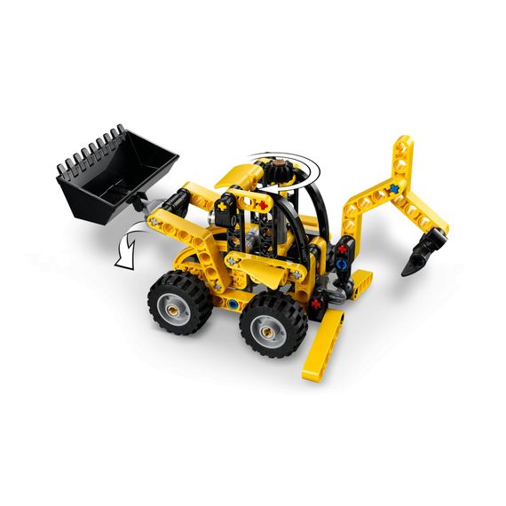 Конструктор LEGO Technic Екскаватор-навантажувач (42197) | Зображення 6