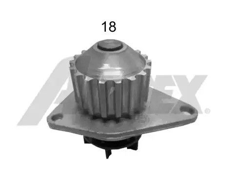 Насос водяной Berlingo/Partner 1.1/1.4i 96- (18z), AIRTEX (1679) | Зображення 2