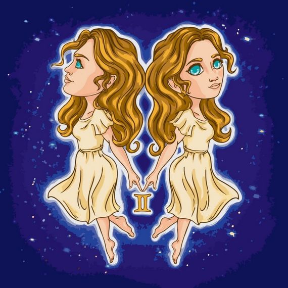 Картина по номерам "Знаки зодиака. Близнецы" 10088-AC 40х40 см