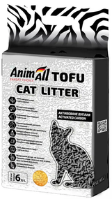 Соєвий наповнювач AnimAll Tofu Carbon з активованим вугіллям 6л