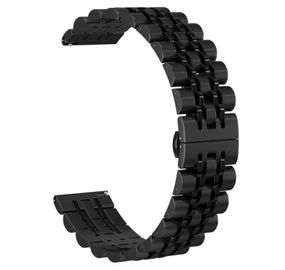 Металевий ремінець Primolux Steel Link для годинника Garmin Vivoactive 3 / Vivomove HR / Forerunner - Black