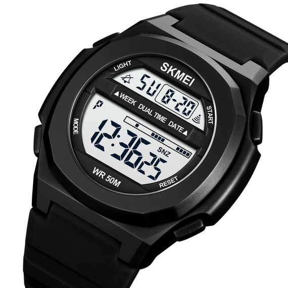 Годинник S2kmei 1821BKWT Black-White | Зображення 1