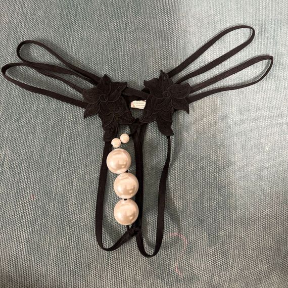 Еротичні труси Babydoll 50 Чорний z044-1 | Зображення 7
