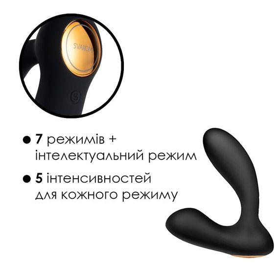 Интерактивный массажер простаты и вибратор точки G Svakom Vick Neo | Зображення 3