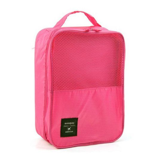 Органайзер для обуви дорожный сумка Monopoly Travel Series. GC-174 Цвет: розовый | Зображення 2