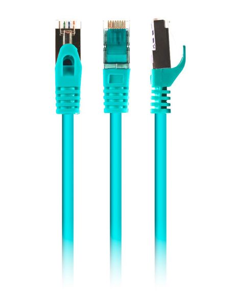 Патч корд Cablexpert PP6A-LSZHCU-G-2M, S/STP, литий, 50u" штекер із фіксатором, 2,0 м, зелений