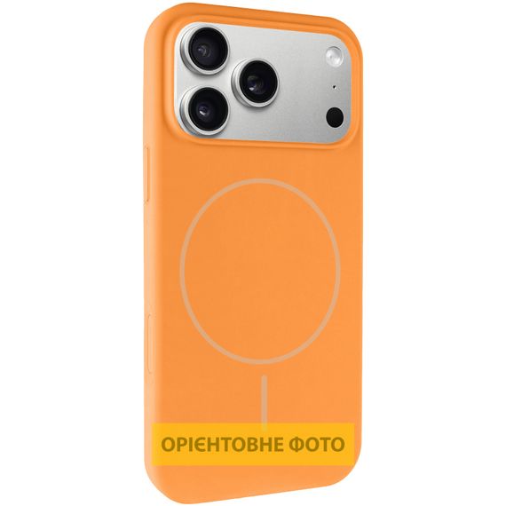 Чохол Silk Full Protective (AA) NO LOGO with Magnetic Fit для Apple iPhone 17 Pro (6.3") Помаранчевий / Orange