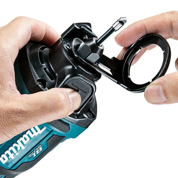 Фрезер акумуляторний для гіпсокартону Makita DCO181Z (3/3.18/6/6.35 мм, 32000 хв-1, BL, AWS, LXT, без акумуляторів та зарядного пристрою) | Зображення 5